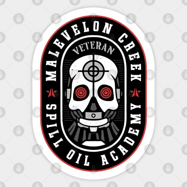 Malevelon Creek Academy Sticker by Lagelantee